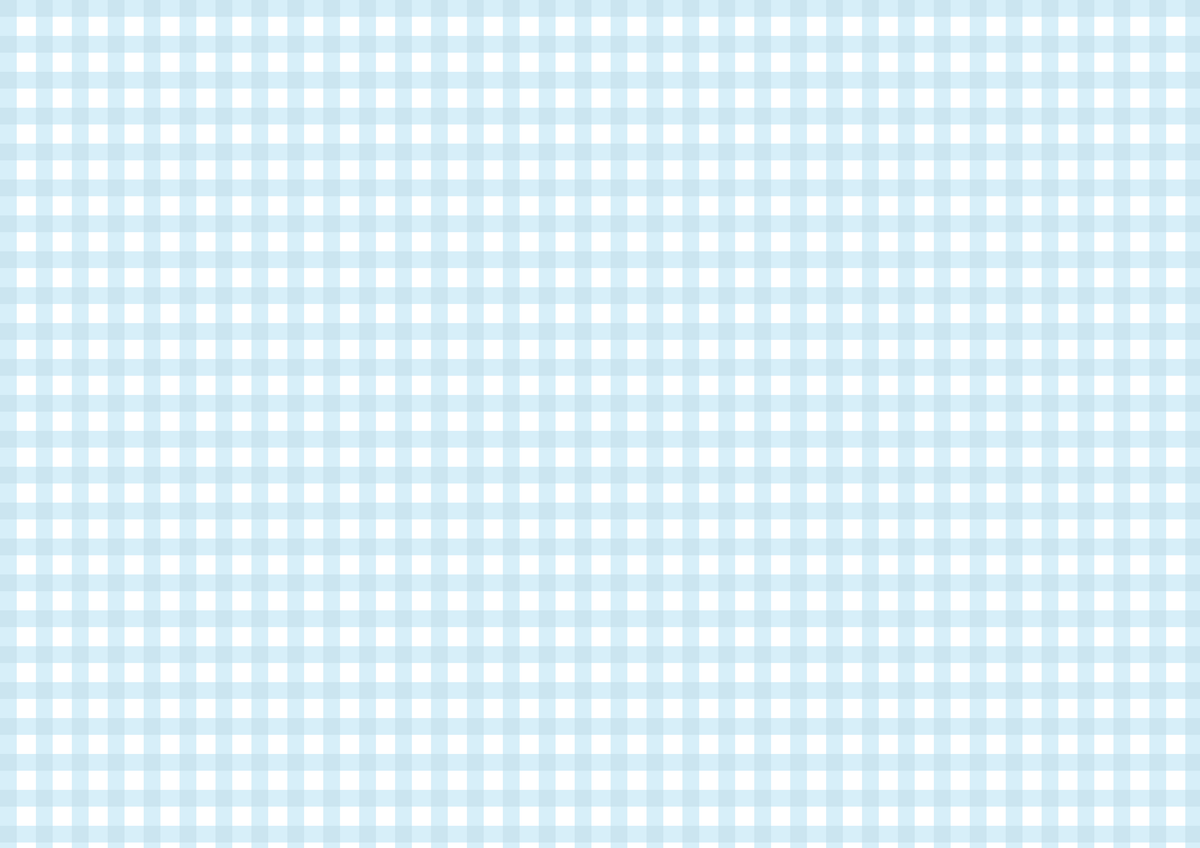 Design 2 full A4 continuous blue and white gingham edible cake wrap print