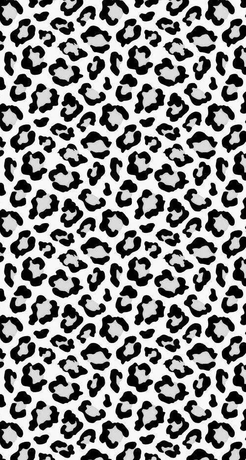 Black and white leopard spot pattern for an edible A4 cake wrap.