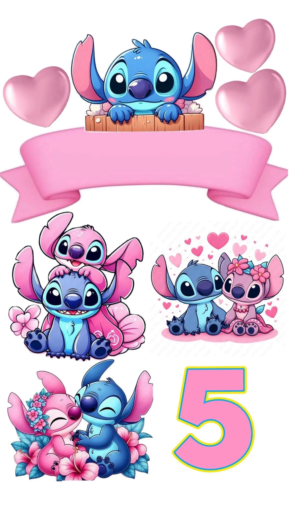 Blue alien edible cake topper design 20 in wafer paper or icing sheet for birthday cakes and cupcakes.