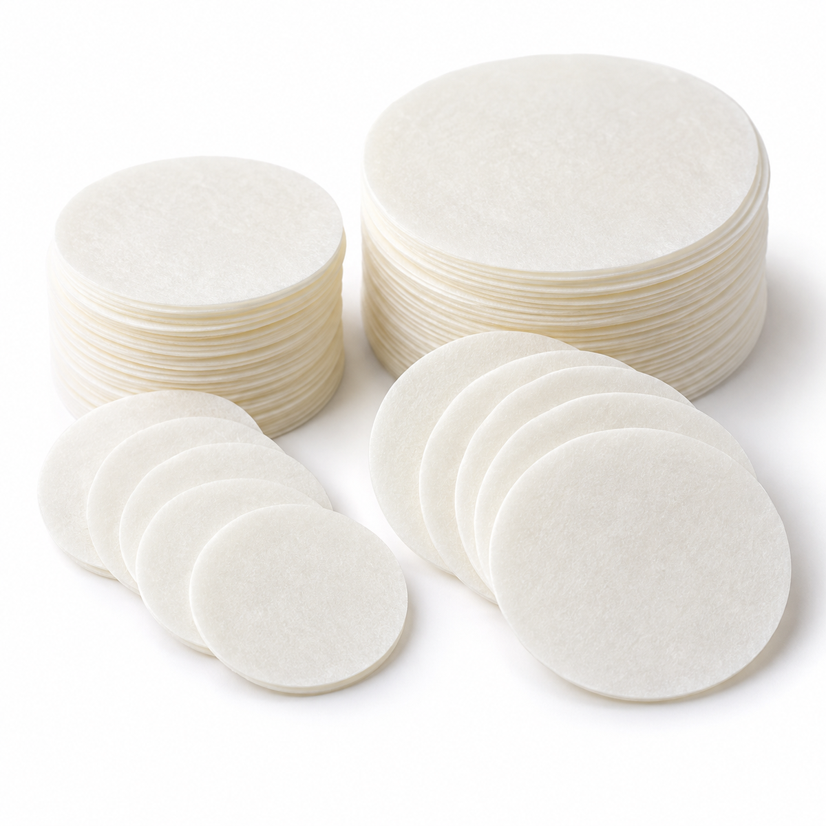 Wafer Paper White Circles 38mm & 50mm – Edible Precut Cake Discs