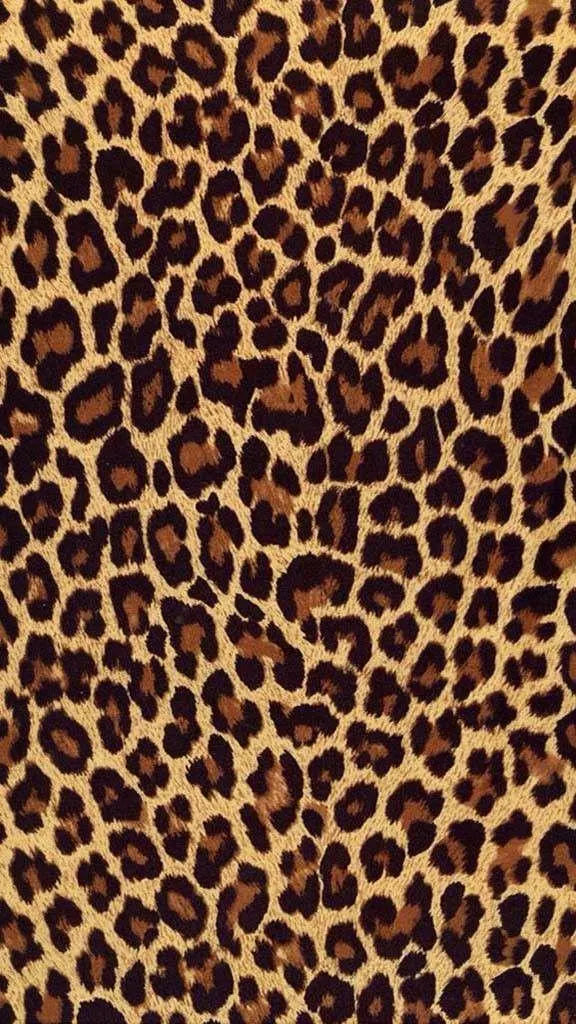 Dark brown and gold leopard spot pattern for an edible A4 cake wrap.