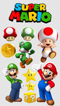 Mario edible cake topper design 20, available in wafer paper or icing sheet.