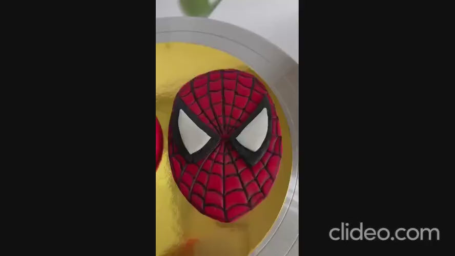 Superhero Fondant Cake Topper – Edible Sugar Paste Cake Decorations
