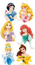 Princess edible cake topper design 2, available in wafer paper or icing sheet.